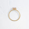 Zoom in on To A Flame Ring, 0.86ct. Pale Pink Madagascar Sapphire (14k Yellow Gold)