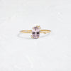 Zoom in on To A Flame Ring, 0.86ct. Pale Pink Madagascar Sapphire (14k Yellow Gold)