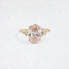 Zoom in on Snowdrift Ring, 3.08ct. Lab-Grown Pink Diamond - OOS (14k Yellow Gold)