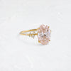 Zoom in on Snowdrift Ring, 3.08ct. Lab-Grown Pink Diamond - OOS (14k Yellow Gold)