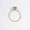 Zoom in on To A Flame Ring, 1.72ct. Bicolor Blue and Yellow Montana Sapphire (14k Yellow Gold)