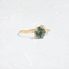 To A Flame Ring, 1.51ct. Bicolor Blue and Yellow Montana Sapphire (14k Yellow Gold)