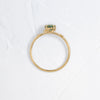 To A Flame Ring, 0.81ct. Yellow-Green Montana Sapphire (14k Yellow Gold)