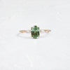 Windlass Ring, 1.35ct. Yellowish Green Montana Sapphire (14k Yellow Gold)