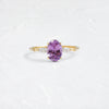 Zoom in on Windlass Ring, 1.38ct. Purple-Pink Sri Lanka Sapphire (14k Yellow Gold)