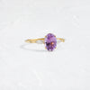 Windlass Ring, 1.38ct. Purple-Pink Sri Lanka Sapphire (14k Yellow Gold)