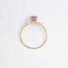 Windlass Ring, 1.38ct. Purple-Pink Sri Lanka Sapphire (14k Yellow Gold)