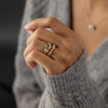 Zoom in on Moonrise Ring, 0.82ct. Lab-Grown Blue-Green Diamond