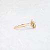 Zoom in on Daybreak Ring, 1.03ct. Lab-Grown Green Diamond (14k Yellow Gold)
