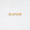 Zoom in on Lace Edge Ring - In Stock (14k Yellow Gold, Demi)