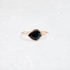 Zoom in on Evenfall Ring, 1.74ct. Greenish Blue Australian Sapphire (14k Yellow Gold)