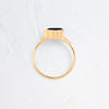 Zoom in on Evenfall Ring, 1.74ct. Greenish Blue Australian Sapphire (14k Yellow Gold)