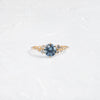 Snowdrift Ring, 1.16ct. Blue Montana Sapphire - OOS (14k Yellow Gold)