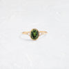 Evenfall Ring, 1.46ct. Yellowish Green Sapphire (14k Yellow Gold)