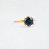 Zoom in on Winters Eve Ring, 1.89ct. Bicolor Blue and Yellow Australian Sapphire (14k Yellow Gold)