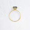 Winters Eve Ring, 1.89ct. Bicolor Blue and Yellow Australian Sapphire (14k Yellow Gold)