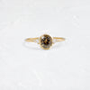 Evenfall Ring, 1.13ct. Bicolor Orange and Blue Montana Sapphire - OOS (14k Yellow Gold)