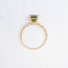 Zoom in on Distance Ring, 2.32ct. Yellowish-Green Thai Sapphire (14k Yellow Gold)