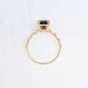 Zoom in on Distance Ring, 2.05ct. Greenish-Blue Australian Sapphire (14k Yellow Gold)