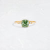 Trestle Ring, 1.13ct. Green Diamond - OOS (14k Yellow Gold)