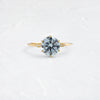 Poppy Seed Ring, 1.73ct. Sky Blue Diamond (14k Yellow Gold)