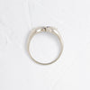 Pinched Band in Lilac (14k White Gold)