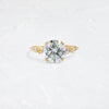 On The Horizon Ring, 2.52ct. Blue Diamond - OOS (14k Yellow Gold)