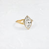 Elixir Ring, 3.02ct. Lab-Grown Marquise Cut (14k Yellow Gold)
