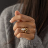 Elixir Ring, 3.02ct. Lab-Grown Marquise Cut