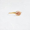 Formation Ring, 1.15ct. Lab-Grown Orangey-Pink Diamond (14k Yellow Gold)