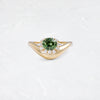 Zoom in on Astronomer Ring, 1ct. Mint Green Demantoid Garnet (14k Yellow Gold)