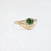 Zoom in on Astronomer Ring, 1ct. Mint Green Demantoid Garnet (14k Yellow Gold)