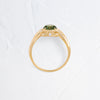 Zoom in on Astronomer Ring, 1ct. Mint Green Demantoid Garnet (14k Yellow Gold)