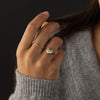 Zoom in on Astronomer Ring, 1ct. Mint Green Demantoid Garnet