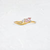 Grand Cresting Ring - Pink (14k Yellow Gold, Pink)