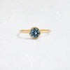 Zoom in on Formation Ring, 1.15ct. Blue Montana Sapphire (14k Yellow Gold)