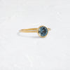 Zoom in on Formation Ring, 1.15ct. Blue Montana Sapphire (14k Yellow Gold)