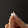 Elixir Ring, 3.13ct. Lab-Grown Asscher Cut