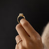 Zoom in on Elixir Ring, 3.13ct. Lab-Grown Asscher Cut