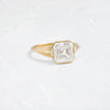 Elixir Ring, 3.13ct. Lab-Grown Asscher Cut (14k Yellow Gold)