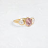 Moonrise Ring, 1.36ct. Pink Montana Sapphire (14k Yellow Gold)