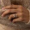 Moonrise Ring, 1.36ct. Pink Montana Sapphire
