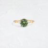 Zoom in on Windlass Ring, 1.8ct. Yellowish Green Montana Sapphire (14k Yellow Gold)