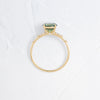 Windlass Ring, 1.8ct. Yellowish Green Montana Sapphire (14k Yellow Gold)
