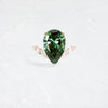 Insight Ring, 4.5ct. Green Diamond - OOS (14k Yellow Gold)