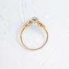 Zoom in on Moonrise Ring, 1.29ct. Lab-Grown Green Diamond (14k Yellow Gold)