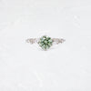 Ivy Ring, 0.92ct. Green Diamond - OOS (14k White Gold)