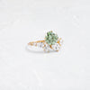 Zoom in on Traverse Ring, 1.69ct. Lab-Grown Mint Green Diamond (14k Yellow Gold)