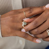 Zoom in on Traverse Ring, 1.69ct. Lab-Grown Mint Green Diamond