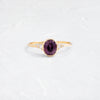 Evenfall Ring, 1.15ct. Purple-Pink Montana Sapphire - OOS (14k Yellow Gold)